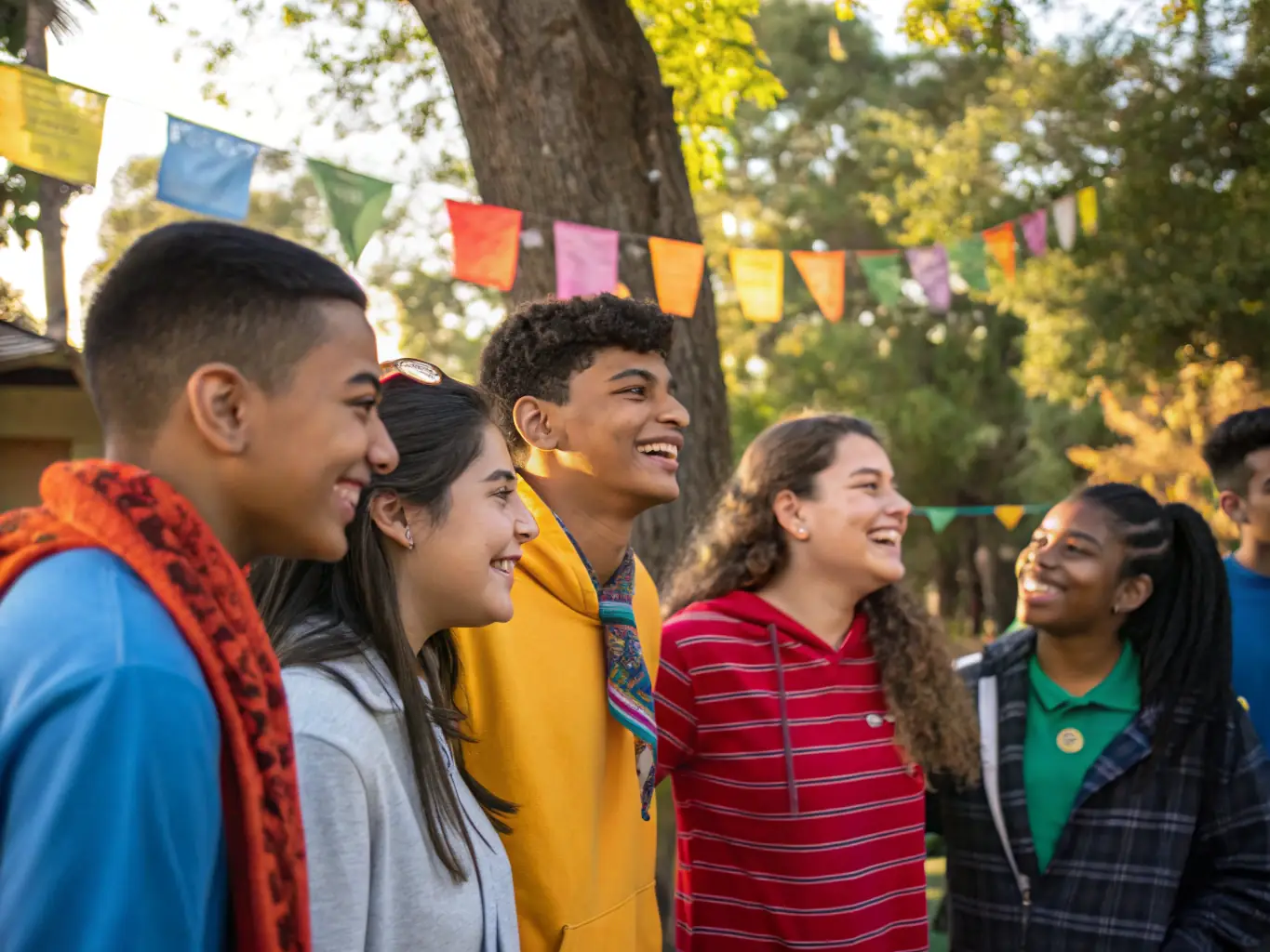 A group of community members participating in a social justice advocacy event, highlighting the foundation's efforts to promote equality and human rights.